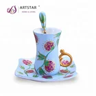 coffee and saucer set, tea cup sets with holder