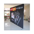 Custom Straight Exhibition Tension Fabric Display Banner Stand