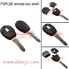 News 2 button remote Car key covers For dodge Fiat 500 , Panda 4*4 , cross 124 spider