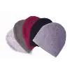 Men's Women Knit Ski Cap Cheap Winter Warm Wool Hat Beanie With Custom Embroidery