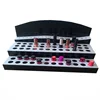 Large Custom Black Cabinet Acrylic Makeup Lipstick Display Stand Cosmetic Lipstick Lipgloss Display Holder for Shop