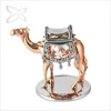 Crystocraft Luxury Rose Gold Plated Camel Figurine Decorated with Crystals from Swarovski Home Decor Items