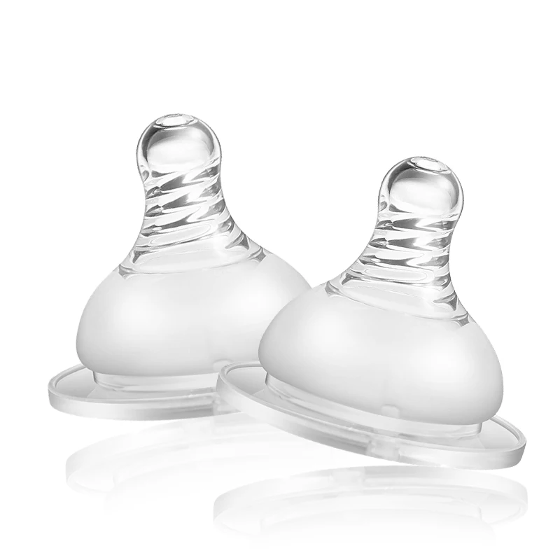 Over six months cute baby liquid silicone realistic cross-shaped wide aperture transparent nipple
Over six months cute baby liquid silicone realistic cross-shaped wide aperture transparent nipple
