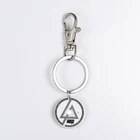Unique Color Printing Rock Band Photo Pendant Keyring Linkin Park Logo Stainless Steel Custom Keychain