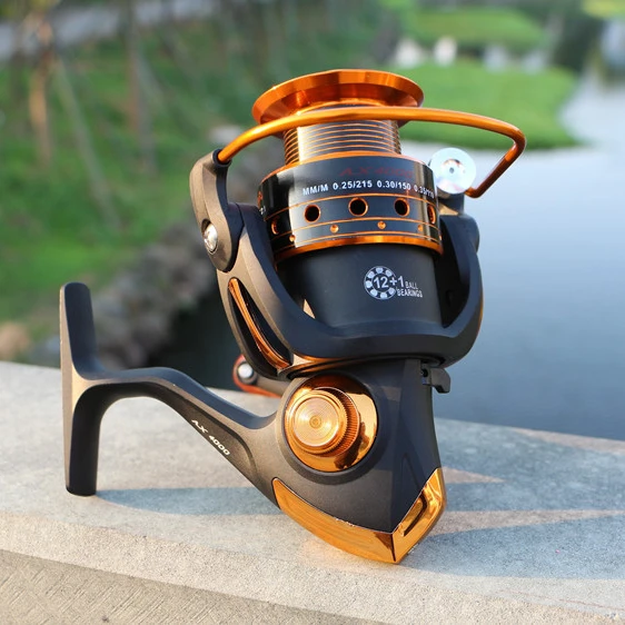 2019 12BB Good design Spinning Fishing Reel 12+1 Ball Bearings Left/Right Hand, Black
2019 12BB Good design Spinning Fishing Reel 12+1 Ball Bearings Left/Right Hand, Black