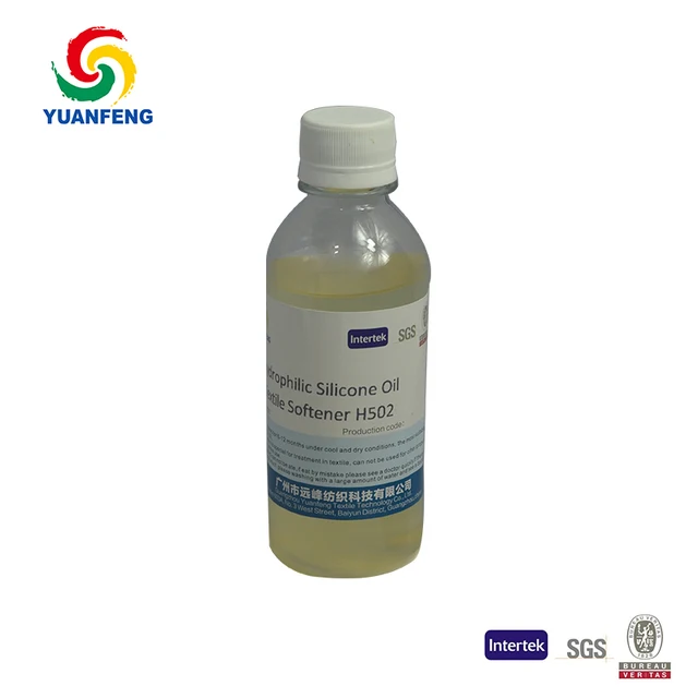 solubility fabric softener modified hydrophilic silicone oil