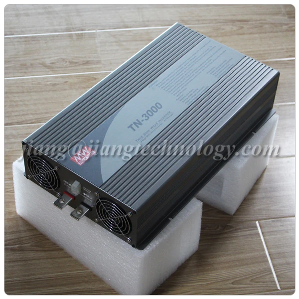 Mean Well 3KW Inverter 12V 110V TN-3000-112A Pure Sine Wave Power Inverter 3000W With Charger