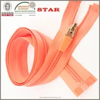 Durable in use professional customized nylon kcc zipper