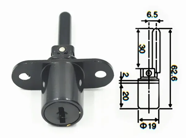 guangzhou cheap price wholesale 3 sets cam lock and key metal multi cabinet cam lock