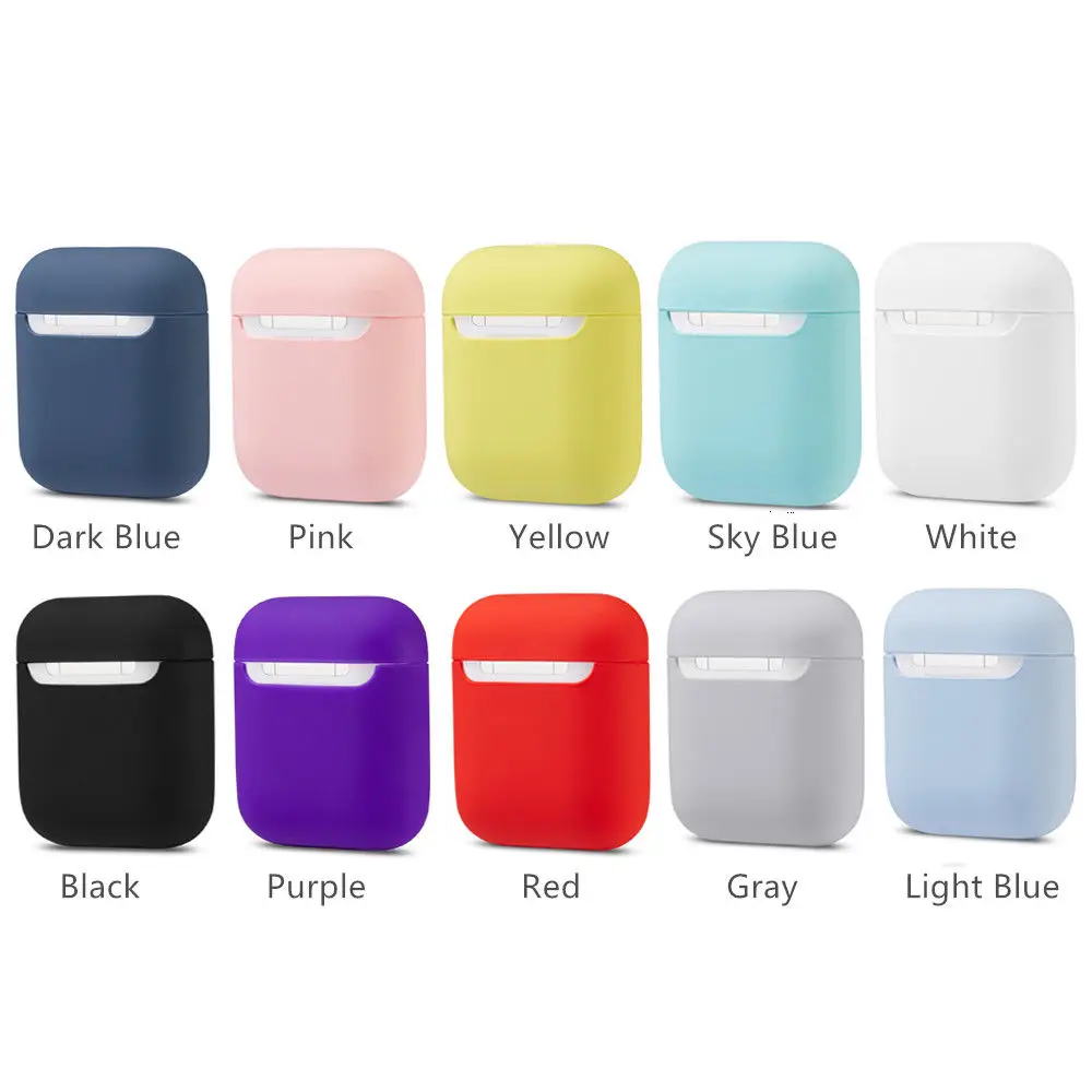 mini Headphone earphone earbuds Wireless soft silicone sleeve shell skin cover case for apple earpod air pod charging case
mini Headphone earphone earbuds Wireless soft silicone sleeve shell skin cover case for apple earpod air pod charging case