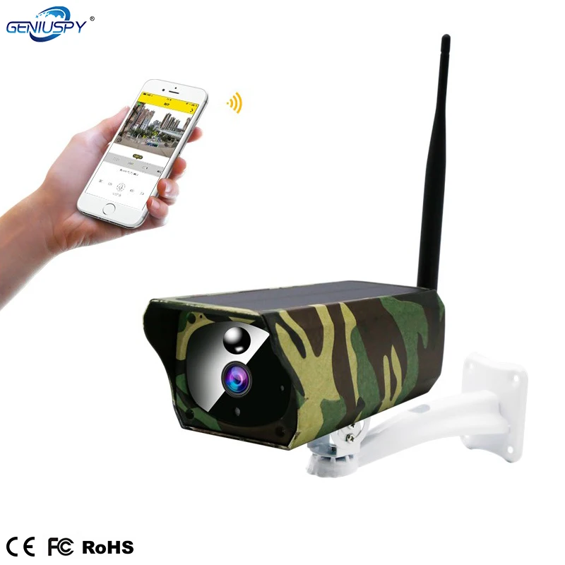 1080P Battery Powered Outdoor Waterproof P2P Wifi Wireless Pir IP Hunting Camera Solar Panel 2Way Audio TF Card Recording
1080P Battery Powered Outdoor Waterproof P2P Wifi Wireless Pir IP Hunting Camera Solar Panel 2Way Audio TF Card Recording