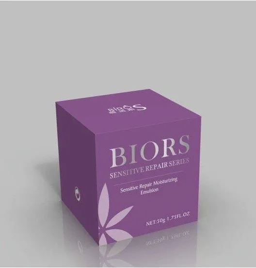 printed beauty cream paper packaging box  size/shape customized
