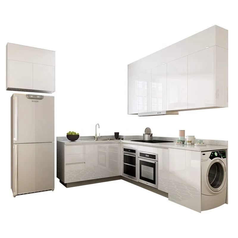 Oppein 2 Pac Polyurethane Kitchen Design Lacquer Kitchen Cabinets
