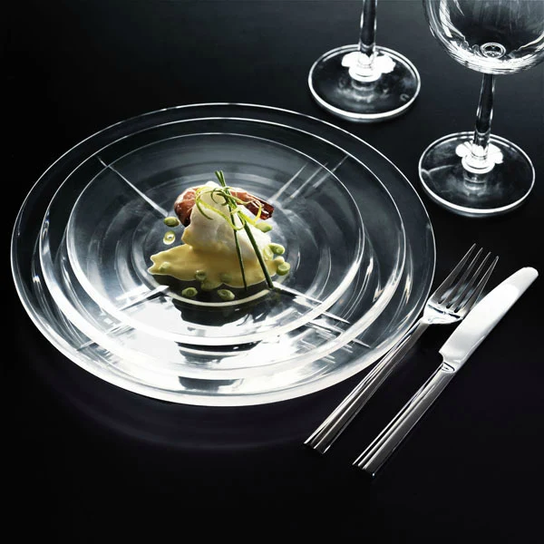 Promotional Wholesale Clear Glass Plate,Glass Plate For Dinner Buy