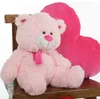 Cute Heart Bear Doll Teddy Bear Plush Toy /soft plush animal bear heart toy/soft plush animal bear toys for gift