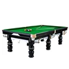 Popular high quality Modern Solid wood hand carved united billiards pool table