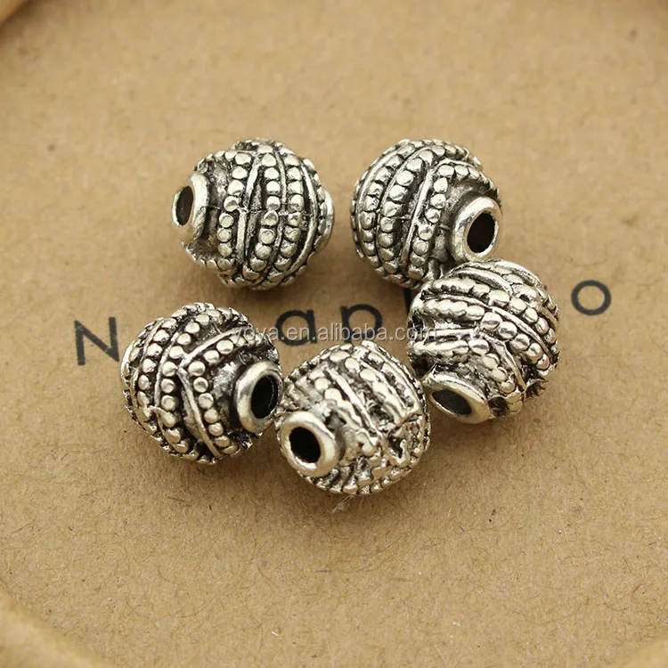 JS1241 Unique Antique silver spacer ball beads,unique metal beads,men's bracelet metal supplies
JS1241 Unique Antique silver spacer ball beads,unique metal beads,men's bracelet metal supplies