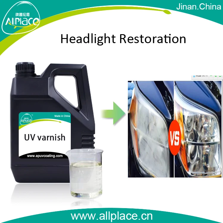 UV Spray Coating Industrial Coat for Car Light