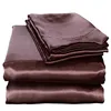120gsm Smooth Silk Feel Satin Bed Sheet Set