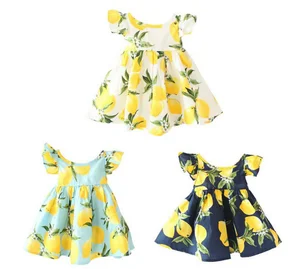 girls ruffled dresses