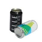 Factory manufacturer round customized barrel shape tin can for sock package