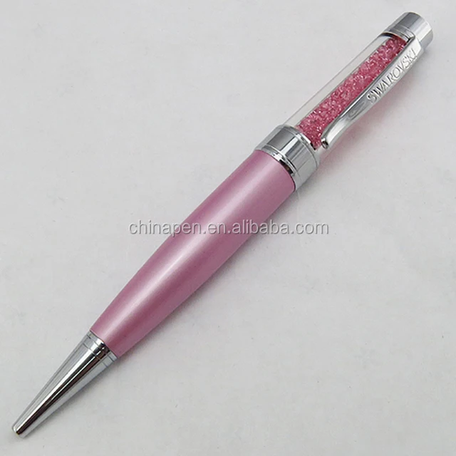 new year gift items crystal stylus metal pen with usb memory