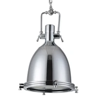 Decorative Vintage Industrial Hanging Lamp Chrome