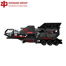 Mobile stone crusher /construction equipment by China manufacturer in peru