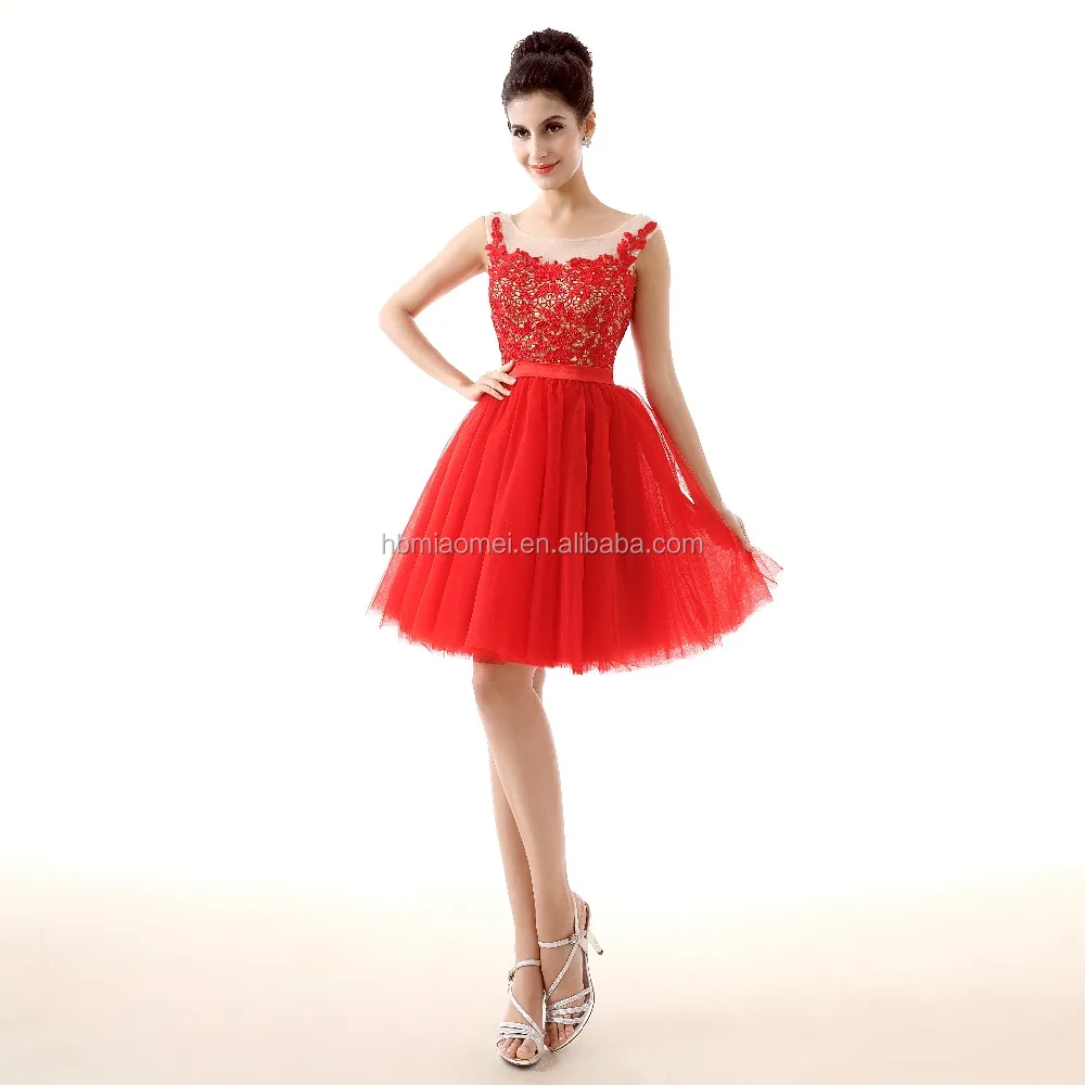 2017 Новый дизайн дешевой цене Красное Кружевное шифоновое вечернее Taobao вечернее платье для партии