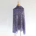 factory direct latest embroidery sequin lace tulle fabric for dress