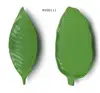Dactory Price Green Leaf Shape Resin Plate Dish Resin Plate Set and Salad Dish