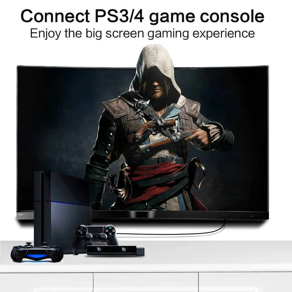 MINIX HD Cable HD 2.0 4K 60Hz 1m video cables High Speed Cable for HD TV BOX PS3 computer Support HD -CEC, HDR - ANKUX.COM