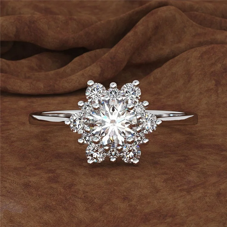 New Snowflake Flower Fashion Zircon Rings For Women Valentine's Day Gift Engagement Party Wedding Drop Shipping Jewelry
New Snowflake Flower Fashion Zircon Rings For Women Valentine's Day Gift Engagement Party Wedding Drop Shipping Jewelry