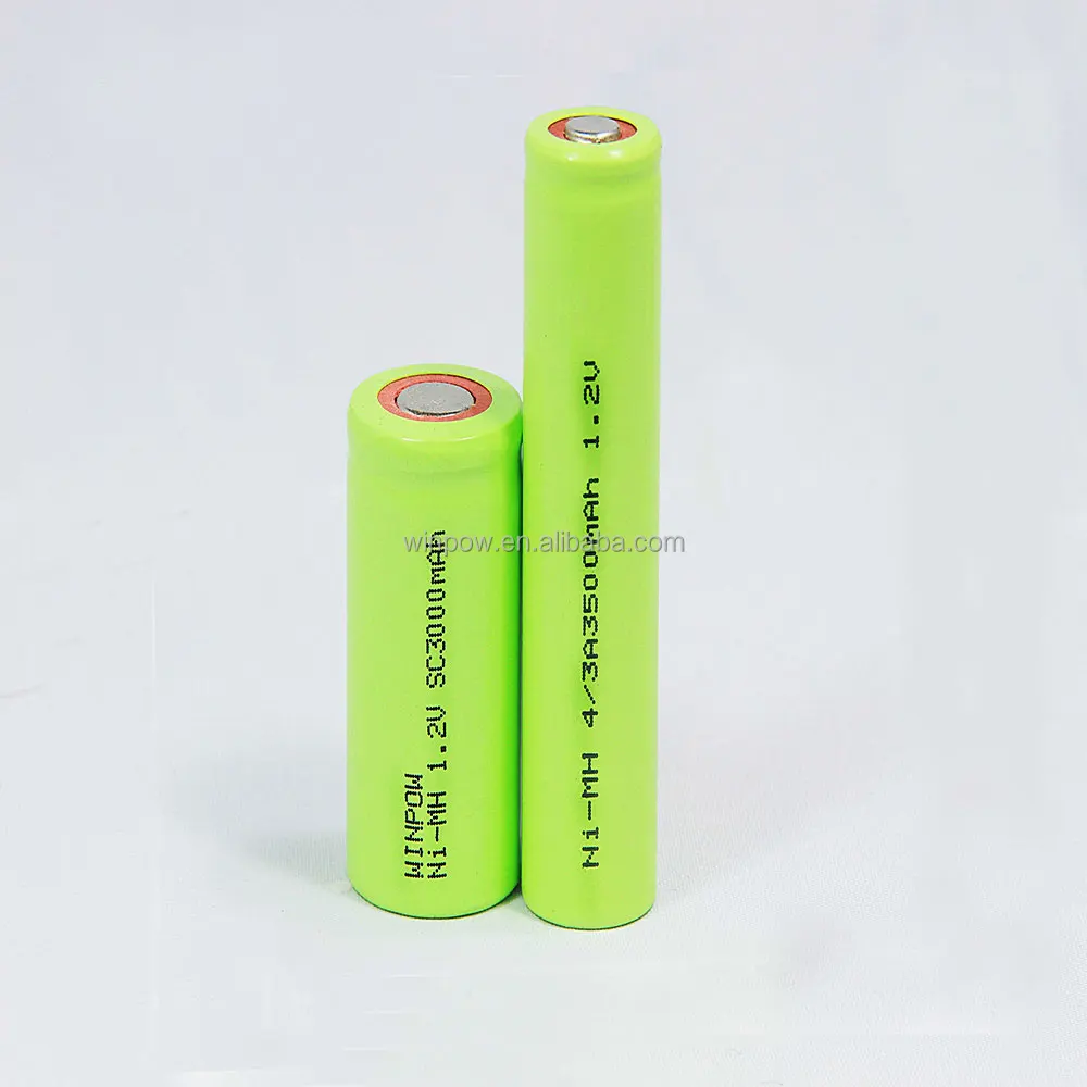 1.2v NI-MH C size 3500mAh Rechargeable batteries