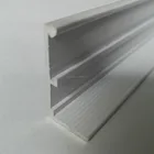 6000 series Extrusion Aluminum Profile powder coated white surface make sliding windows for COLOMBIA