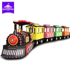 Funfair Playground Mechanical Train Ride for Mall Kiddie Express Trackless Train
