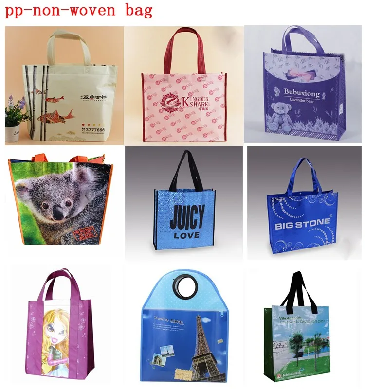 cheap recyclable pp non woven shopping bag manufacture bolsas