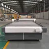 China Factory computer controlled automatic upholstery fabric textile cnc round knife cutting machine in cloth cutting machines
