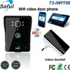 Saful wireless WiFi IP Video Door Phone Supports Two Ways Intercom and Remotely Unlock Door