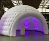 Beautiful customized inflatable air dome tent with led light for event/inflatable igloo tent for rental