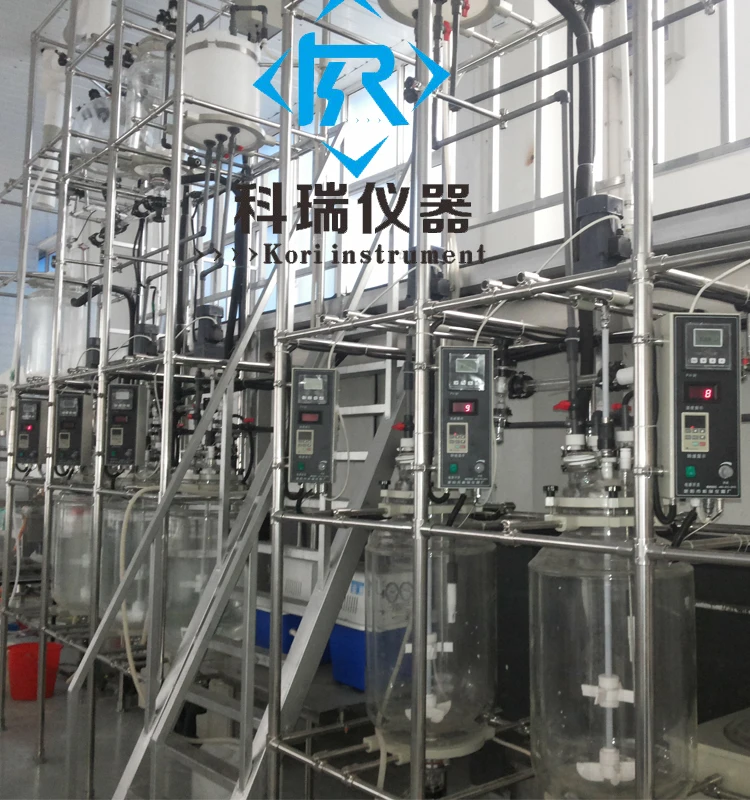 SF-200l    200L Jacketed Glass Reactor price