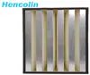 Hencolin Medium V Bank Air Filter with Gas turbine Air conditioning