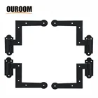 New York Shutter Hinges Exterior Brick Mount Set of 4