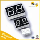 1 Inch Ultra Red 2 Digit 7 Segment LED Display 1", Dual Digit 7 Segment LED Display 1"
