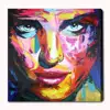 Dafen Handmade Knife Palette Knife Figure Canvas Home Decoration Wall Abstract Art Paintings Faces Oil Painting