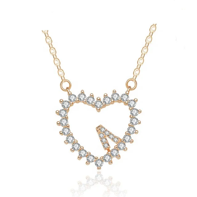 Free Shipping Plated Rose Gold Jewelry 925 Sterling Silver Heart Necklace, White;rose gold
Free Shipping Plated Rose Gold Jewelry 925 Sterling Silver Heart Necklace, White;rose gold