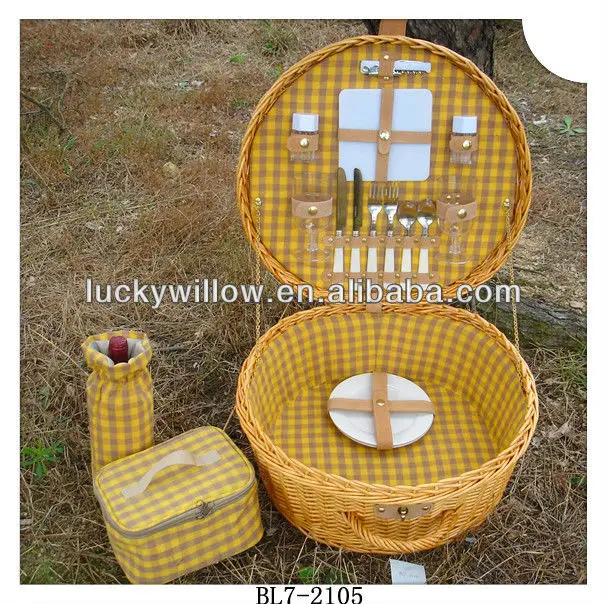 1 artile name classical rectangle wicker picinic hamper &basket