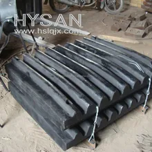 Hot sale jaw crusher wear parts jaw plate for Metso C125 jaw crusher