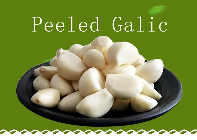 peeled garlic