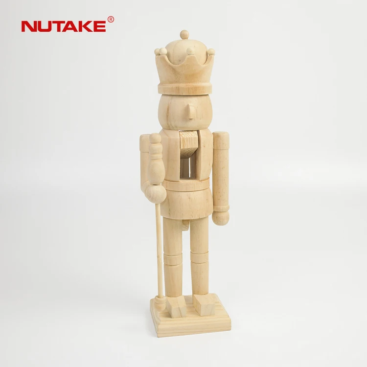 unpainted nutcracker soldier